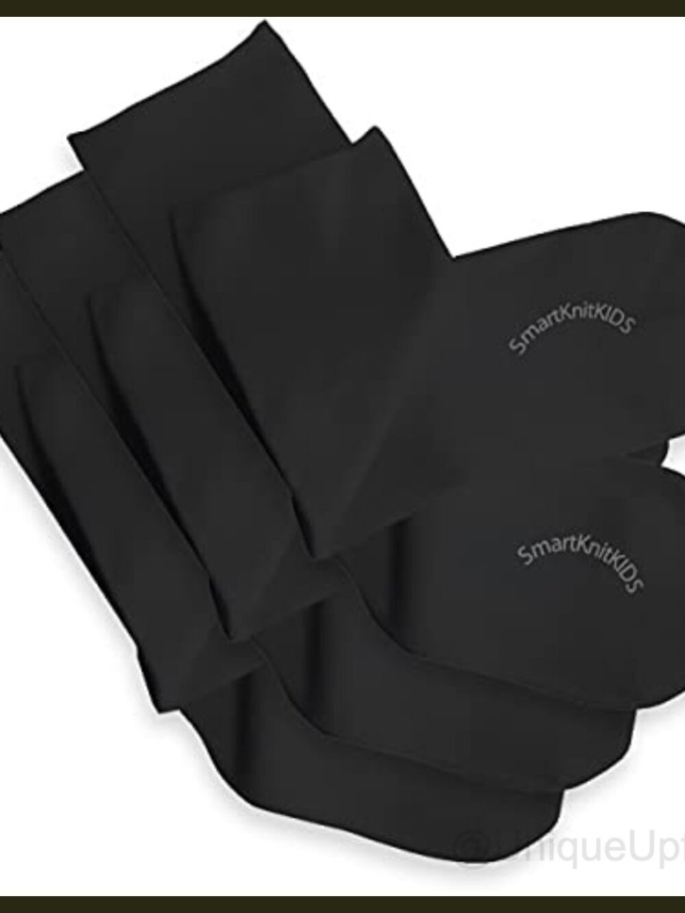 Seamless Sensory Socks Boys Girls 3-Pack Cotton Blend Flat Toe Made in USA